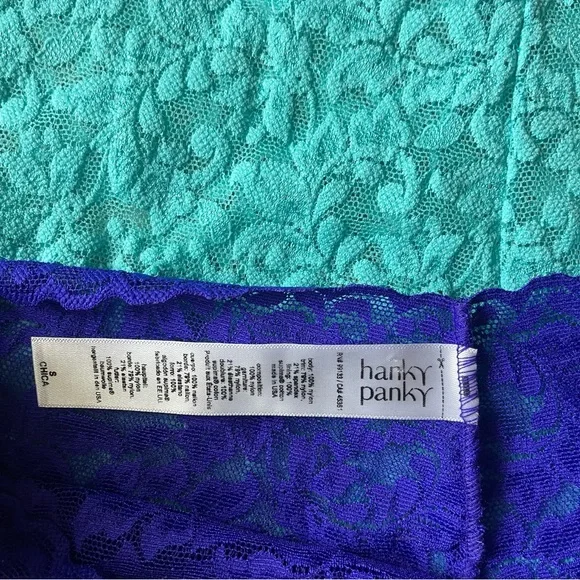 (2) NEW Hanky Panky Retro Vikini Lace Panties High Waist - Picture 5 of 7